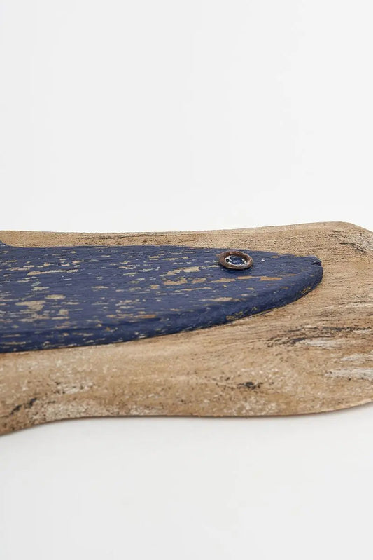 Wooden fish mural