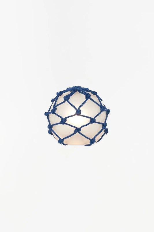 Lámpara Boya resina con red azul 19 cm - D1313 Batela