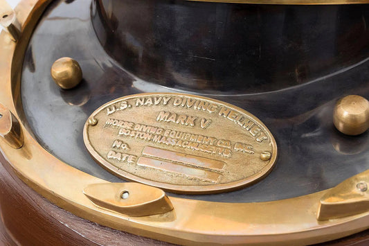 Cabeza de buzo o escafandra tamaño real - D886 Batela