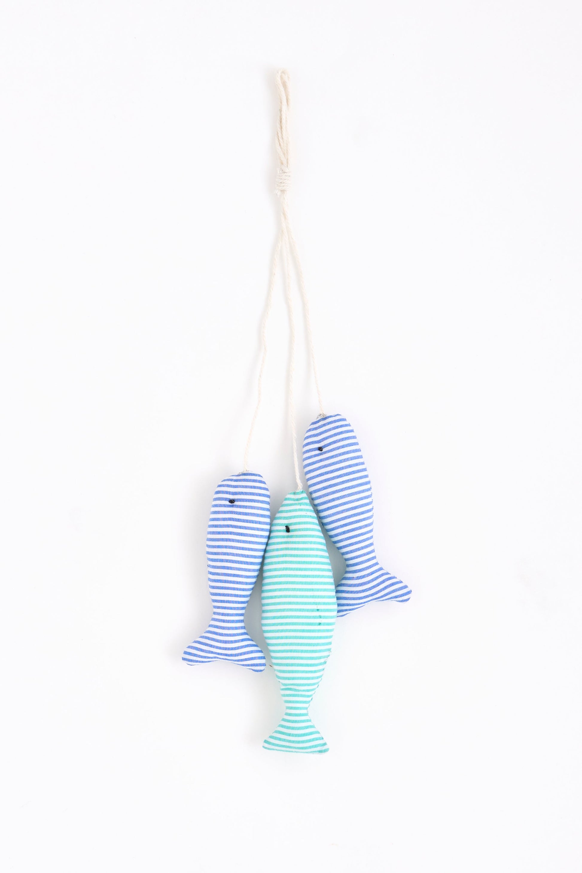 String of cotton fish