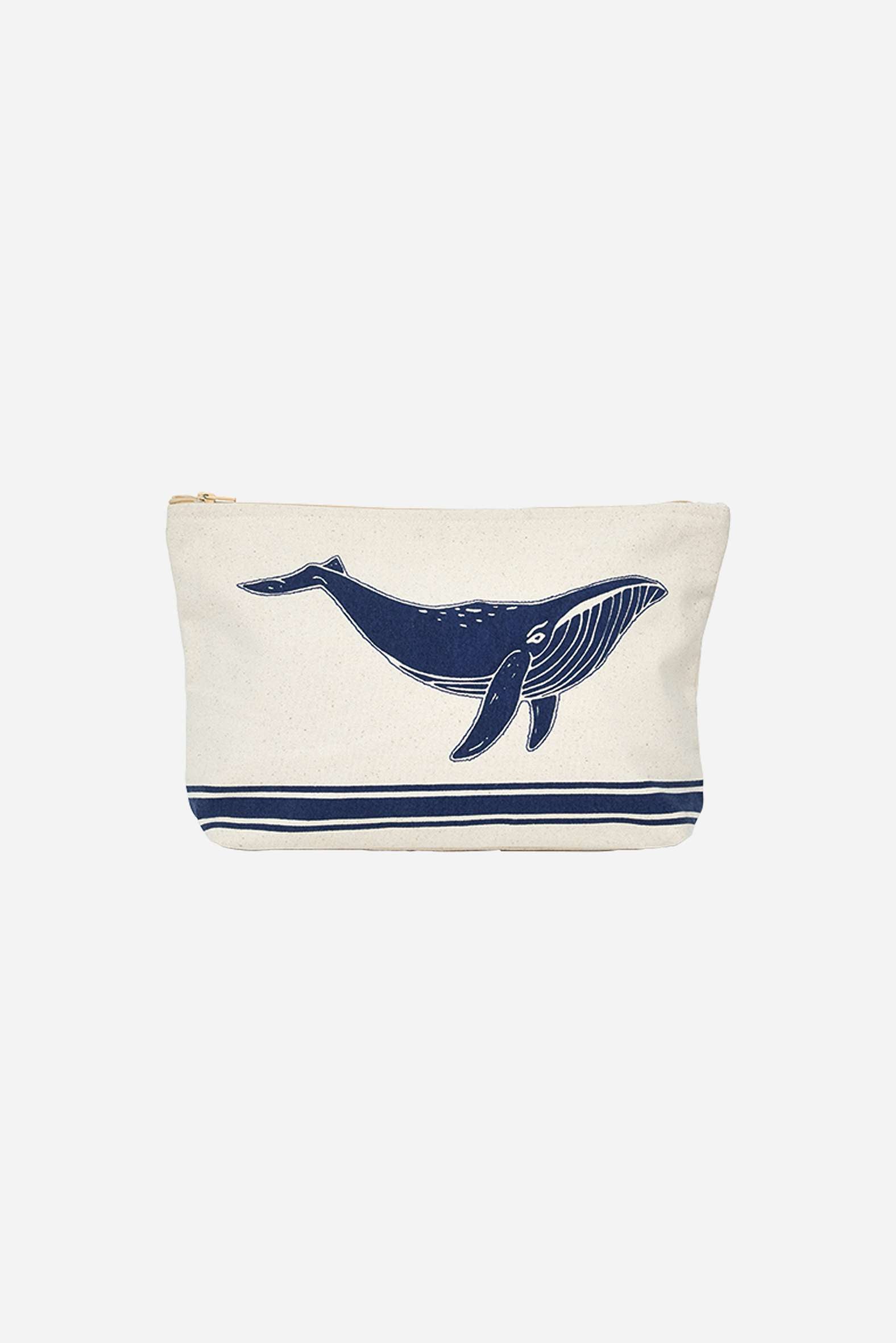 Trousse de toilette en coton avec baleine