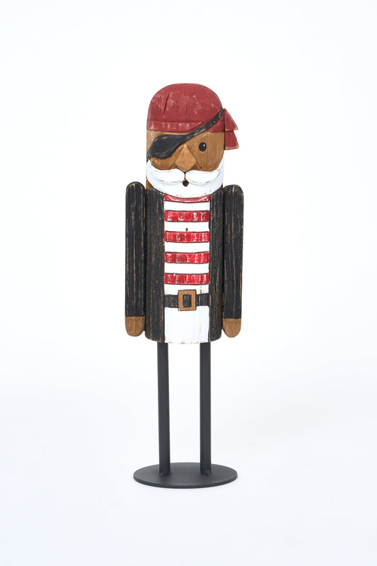 Pirata decorativo de madera