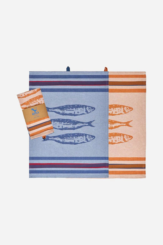 Set de 2 paños de cocina peces