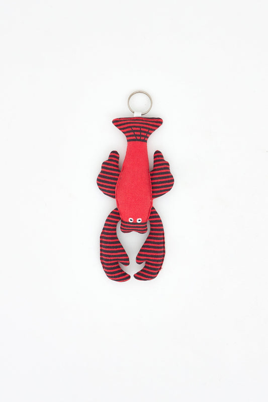Lobster cotton keychain