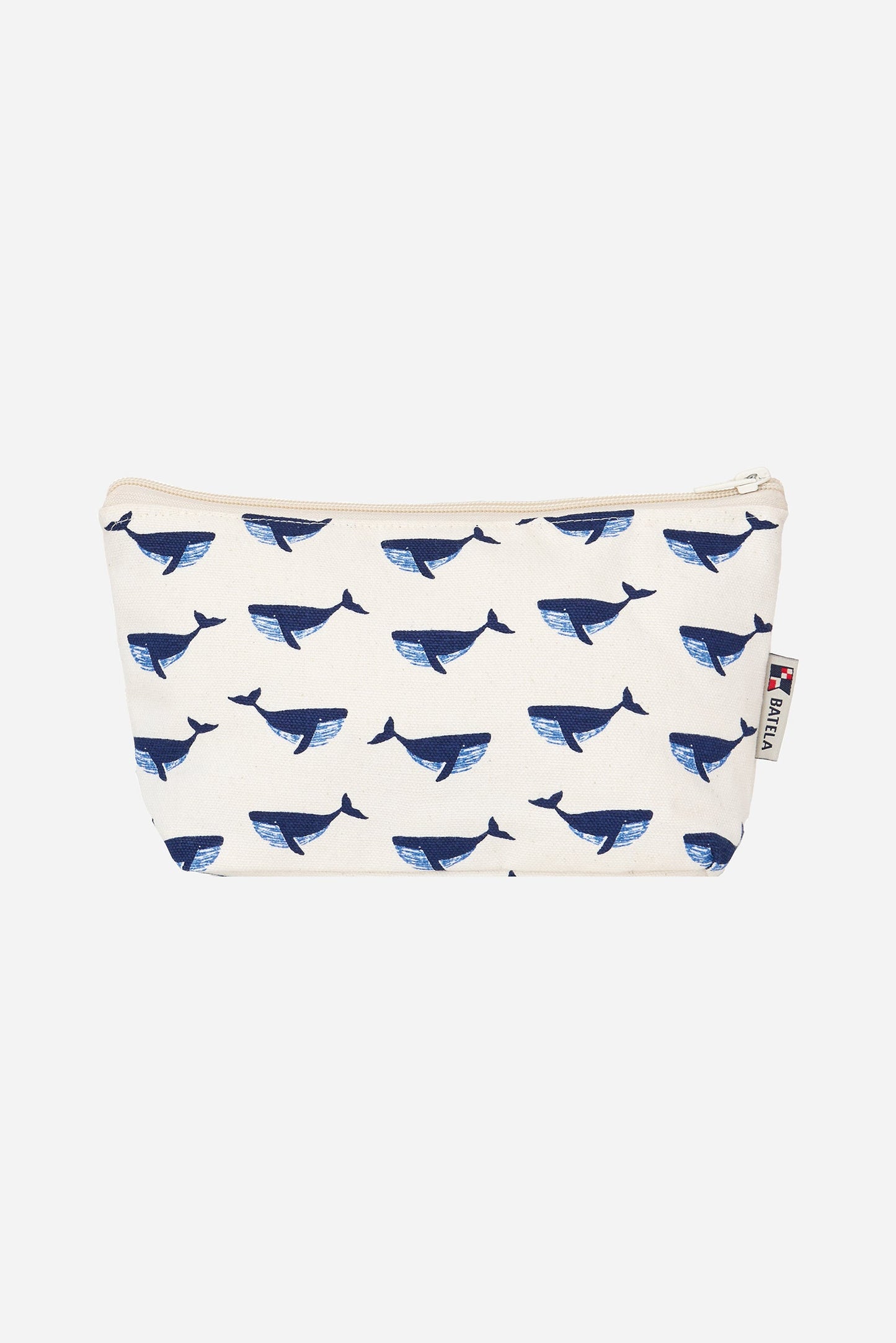 Trousse de toilette en coton avec baleines