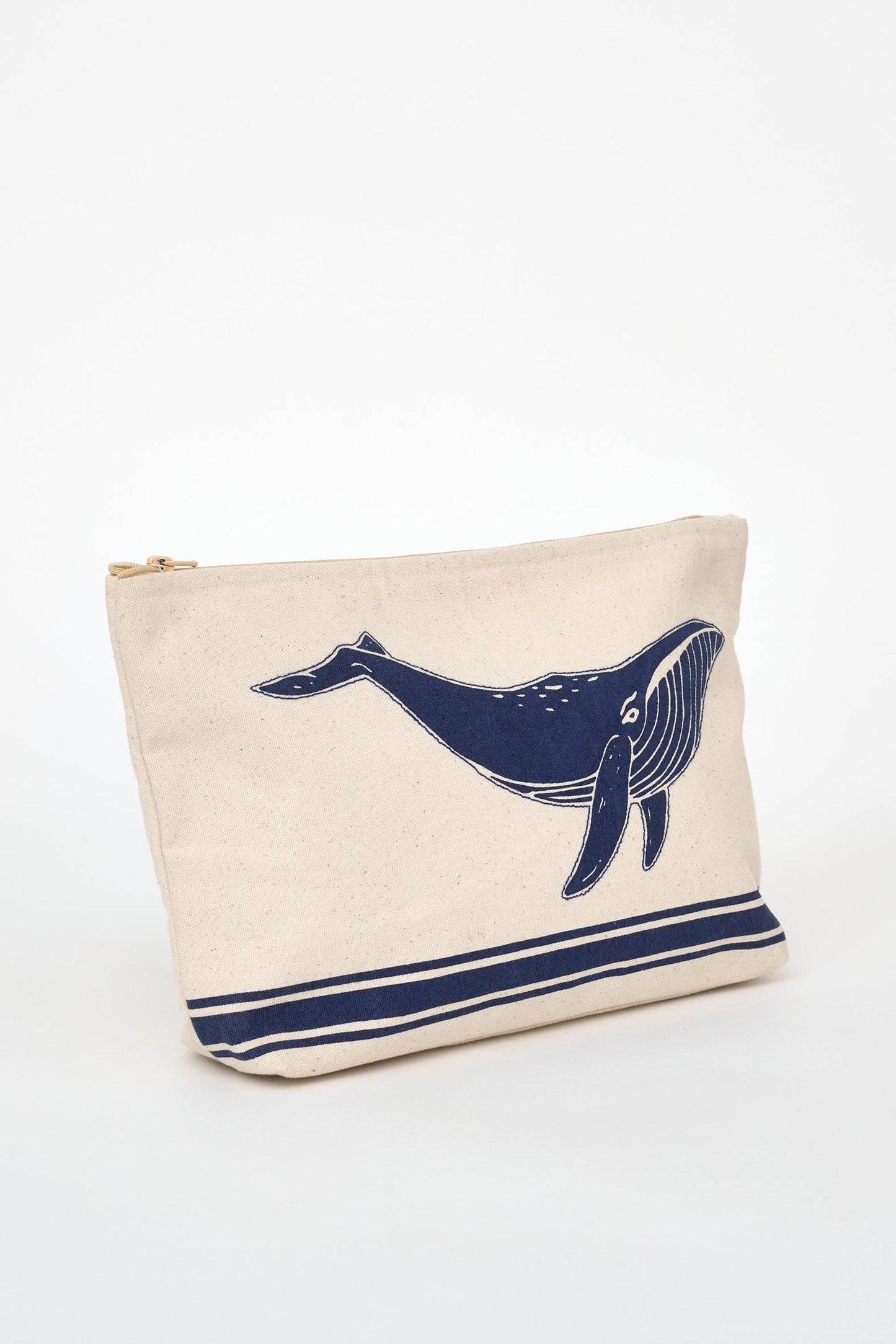 Trousse de toilette en coton avec baleine