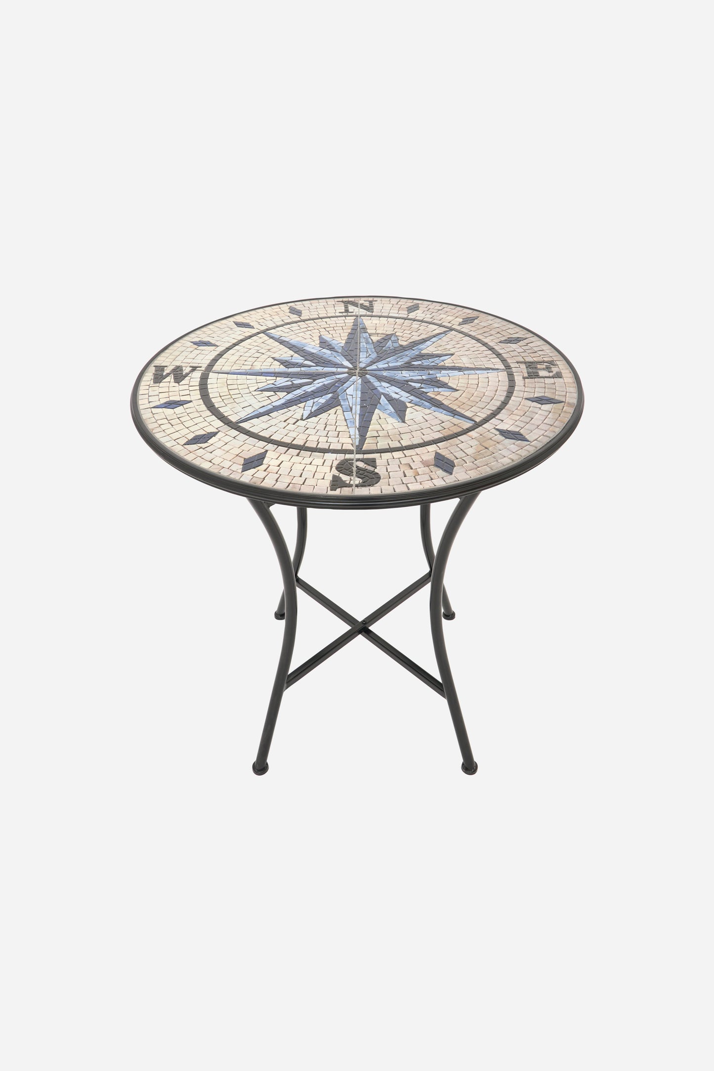 Mahai biribila haize-arrosarekin