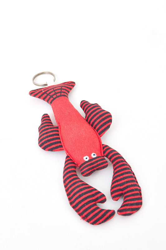 Lobster cotton keychain