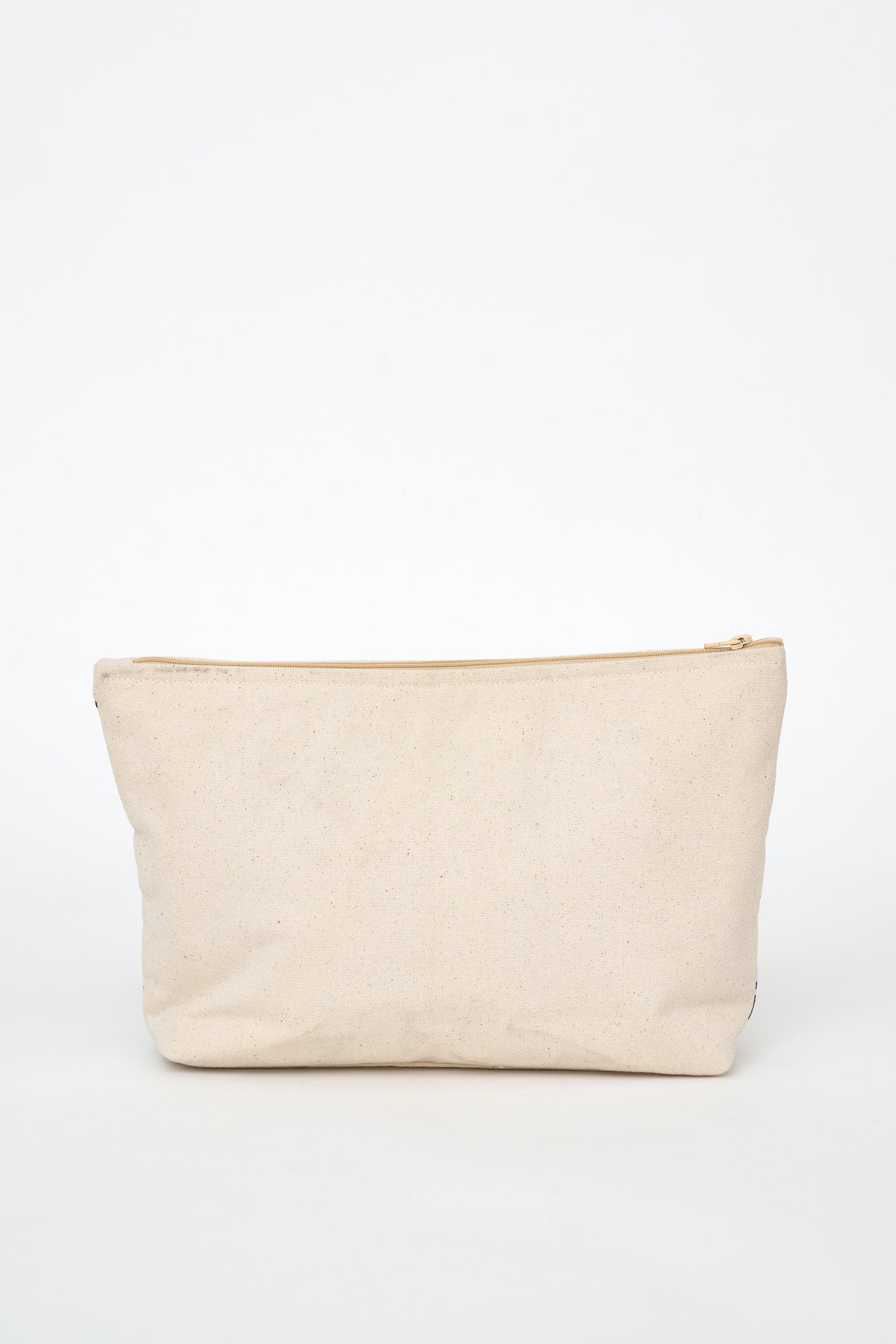 Trousse de toilette en coton avec baleine