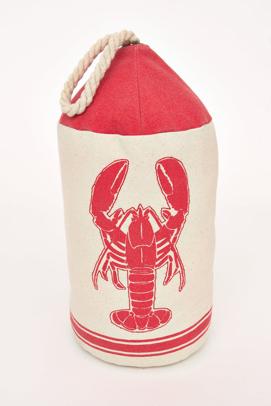 Cotton doorstop with lobster clasp