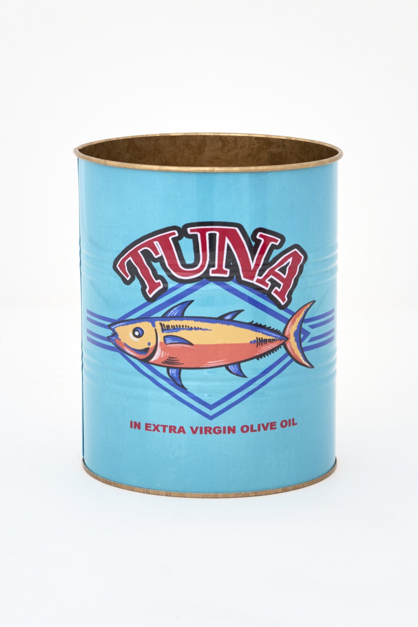 Set de 3 tiestos de metal, peces