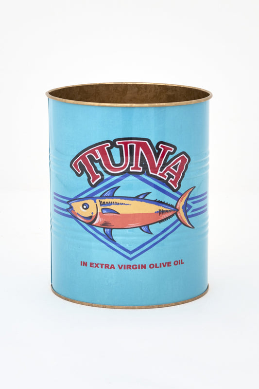 Set de 3 tiestos de metal, peces