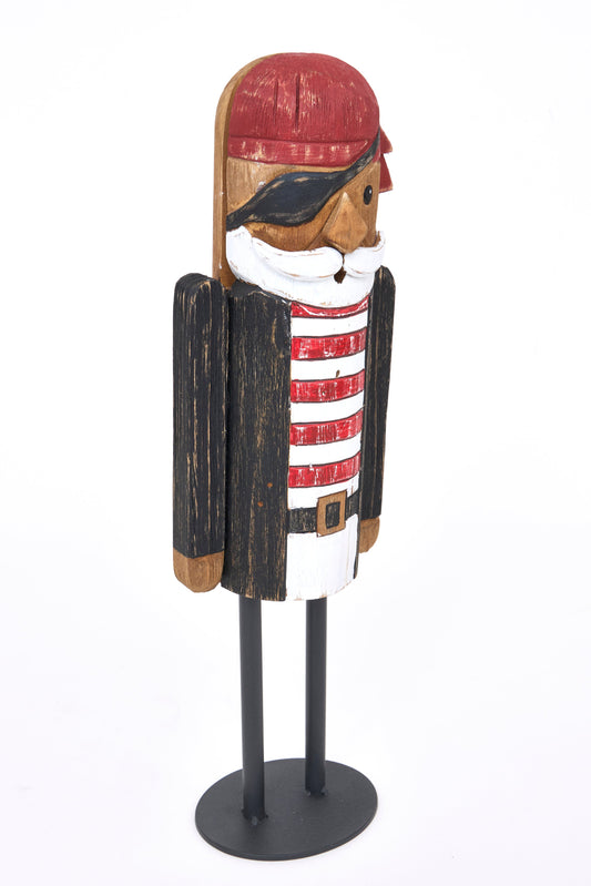 Pirata decorativo de madera