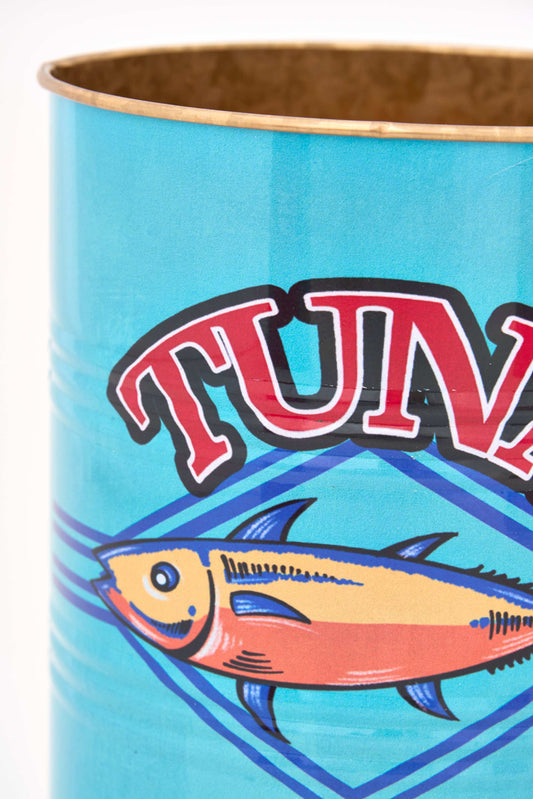 Set de 3 tiestos de metal, peces