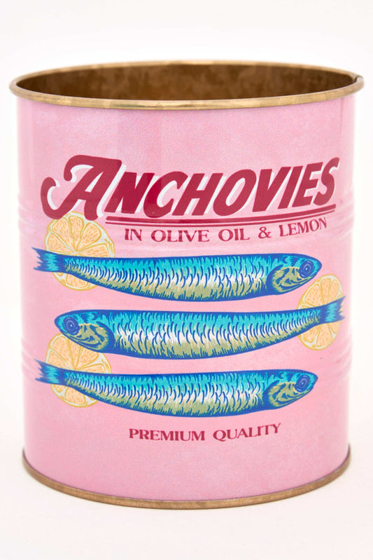 Set de 3 tiestos de metal, peces