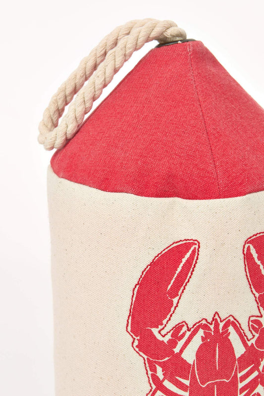 Cotton doorstop with lobster clasp