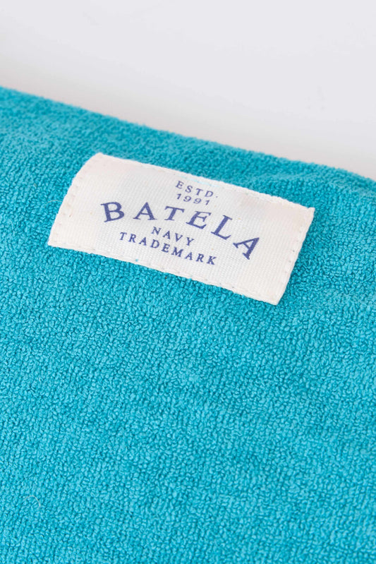 Coral cotton cushion