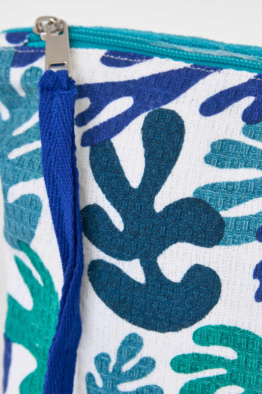 Neceser de algodón corales