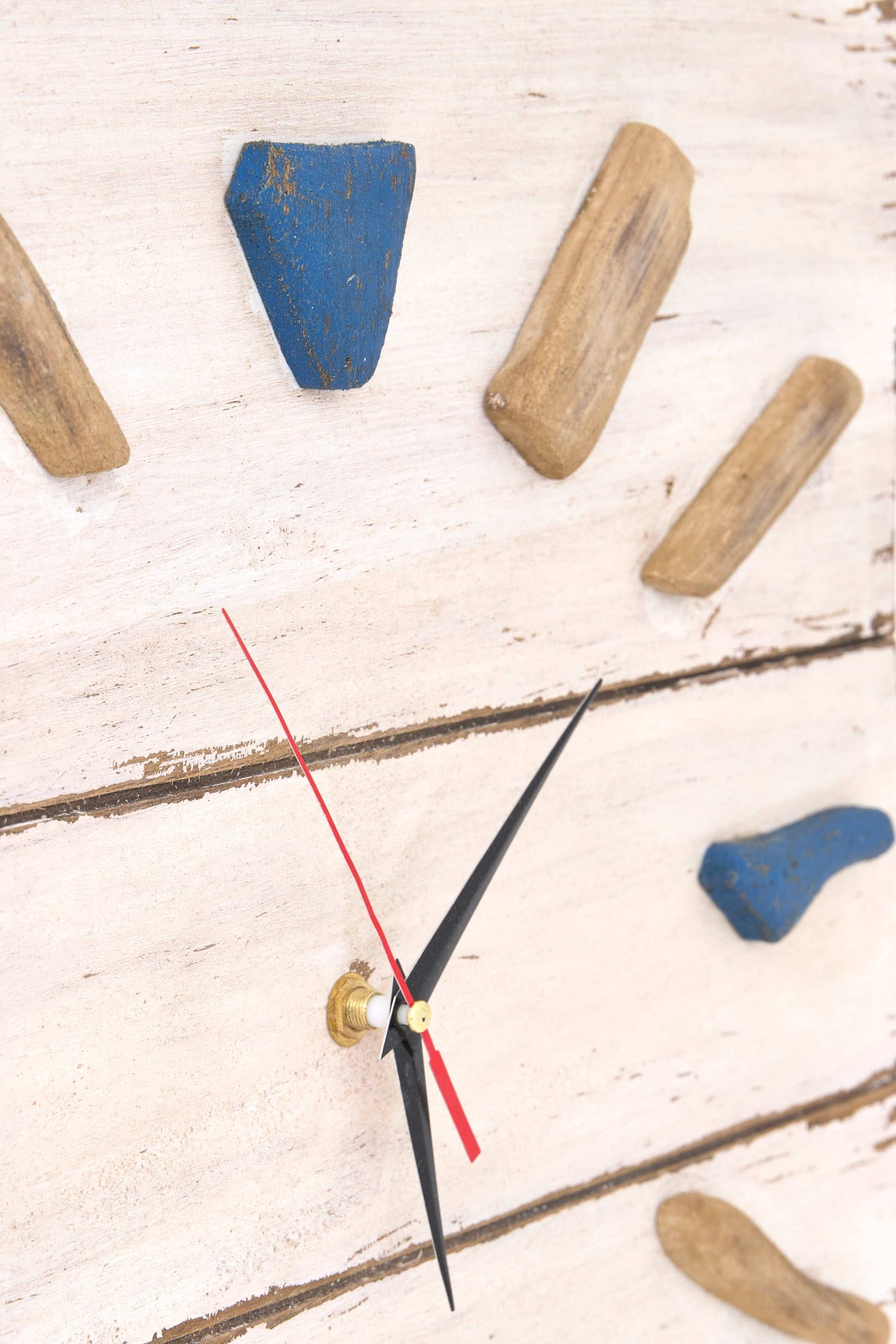 Reloj de pared de madera driftwood
