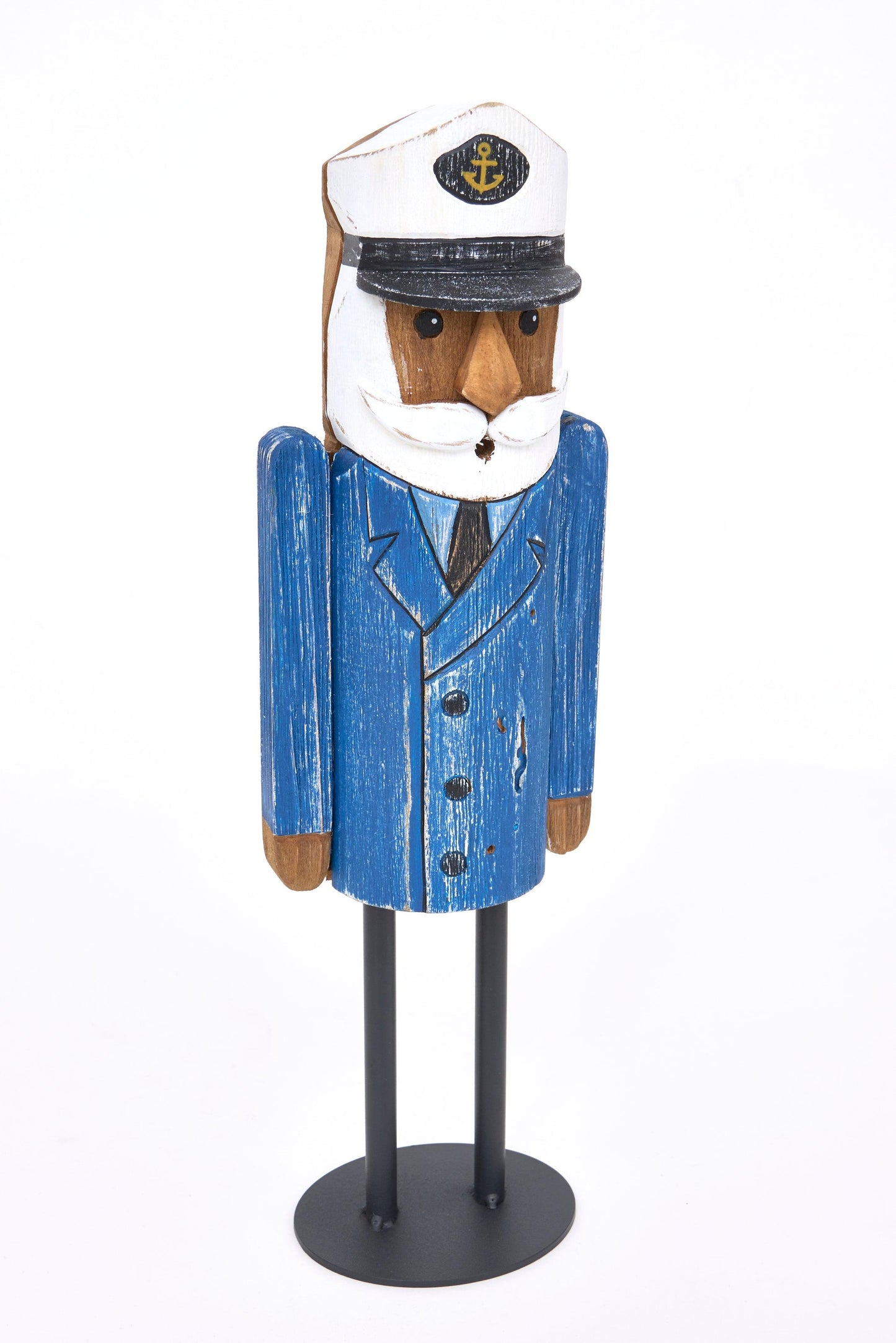 Capitán decorativo de madera