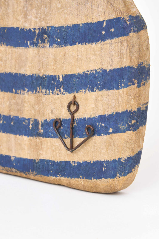 Wooden sailor figure driftwood 22 cm