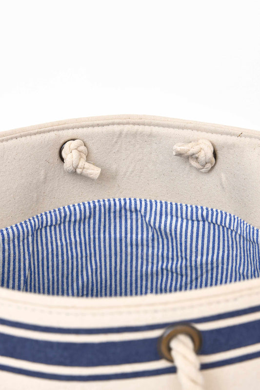 Bolsa de lavandería marinera con ballena