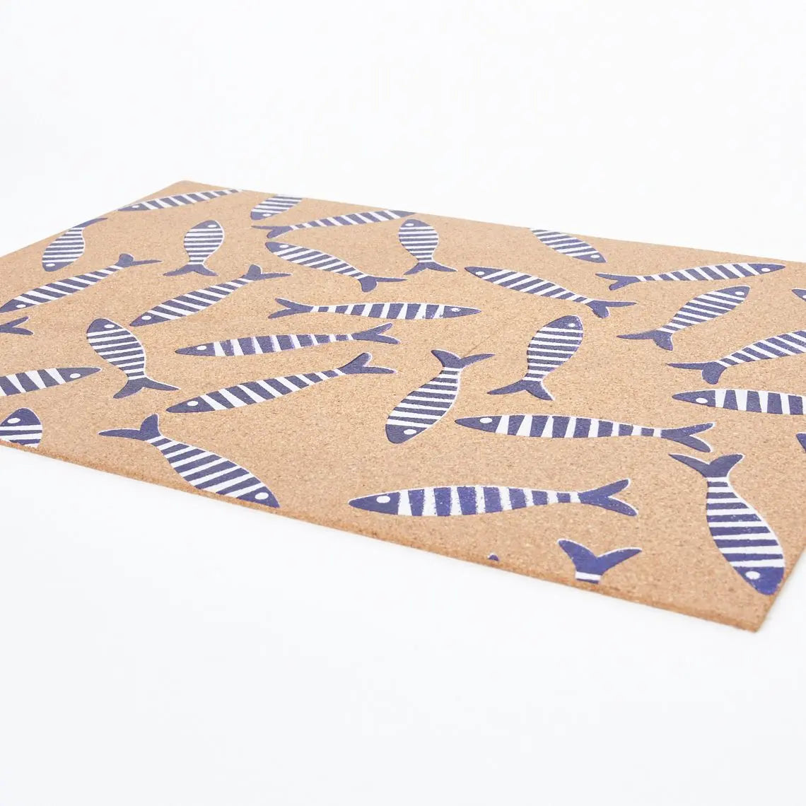 Set de 4 Salvamanteles de corcho peces - D1333 Batela