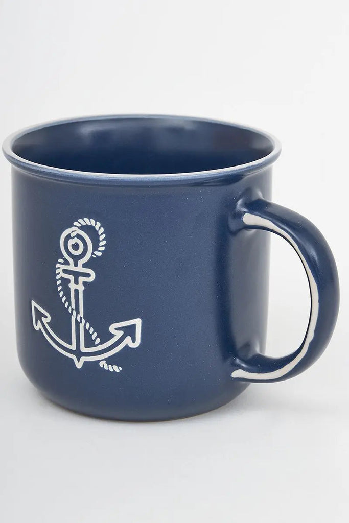 Taza 'Ancla' de cerámica Batela