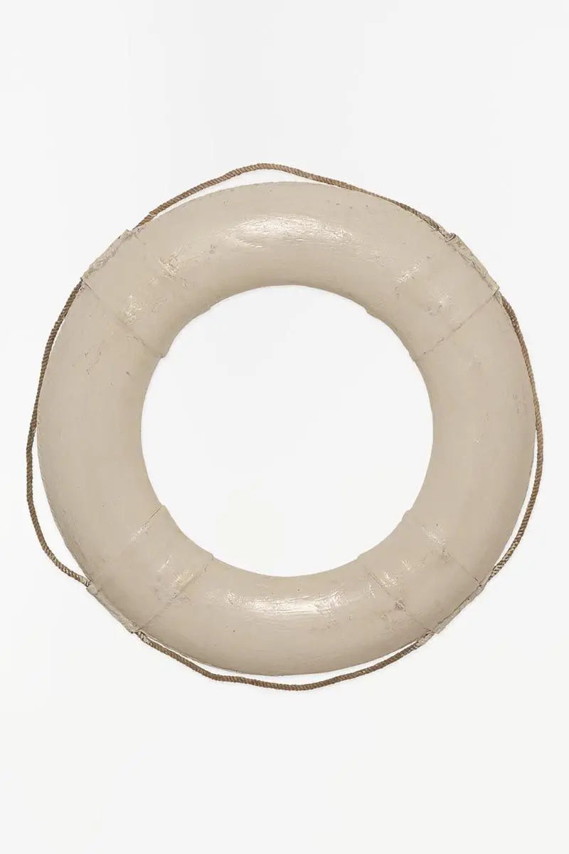 Salvavidas antiguo o vintage crudo - D1158 Batela