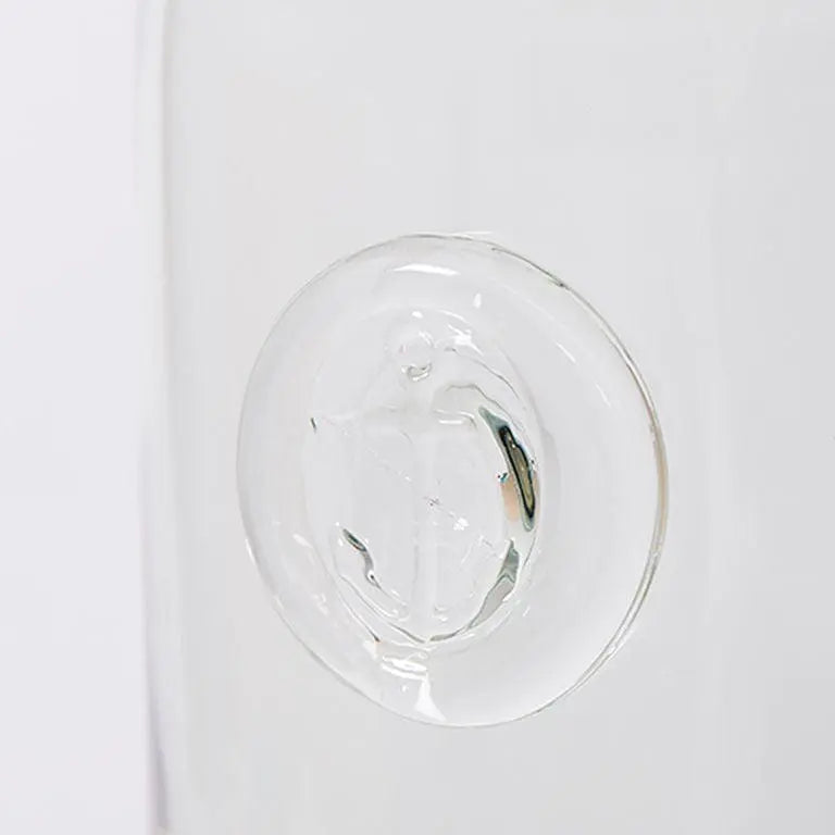 Botella vintage cristal verdoso - D6671 Batela