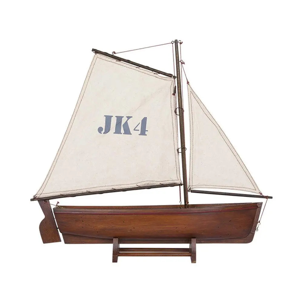 Embarcación de vela ligera color madera JK4 - D559M Batela