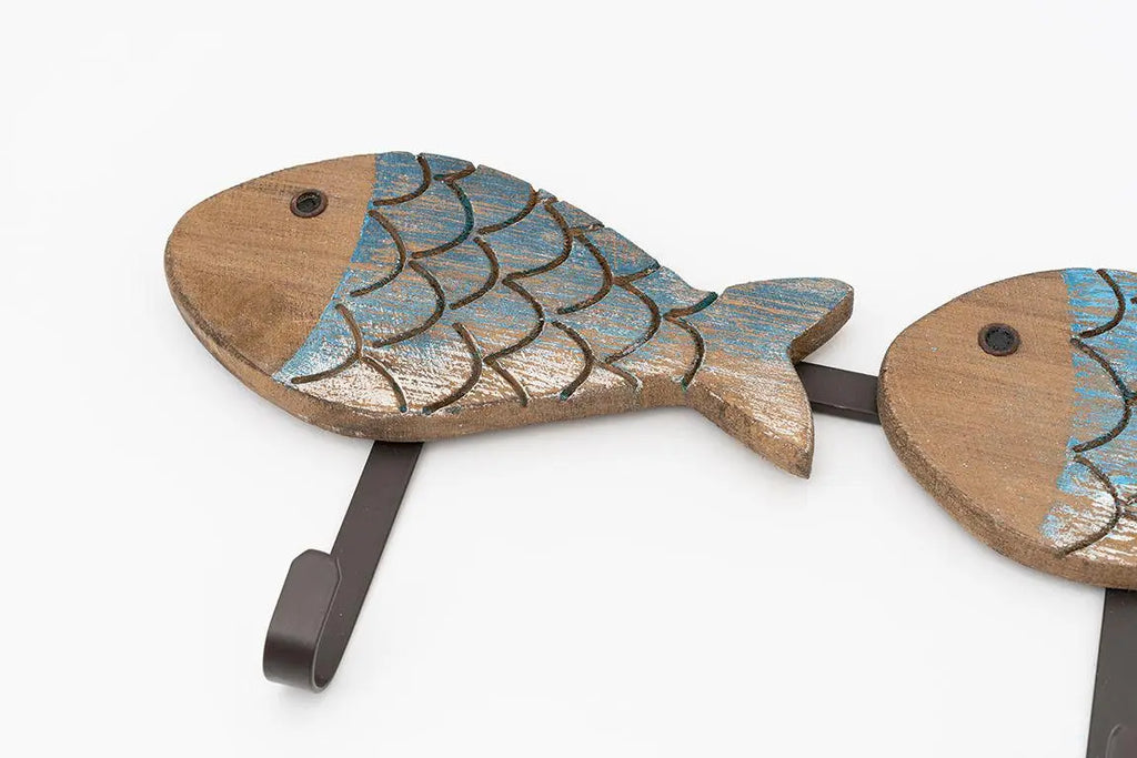 Perchero peces de madera - D2013 Batela