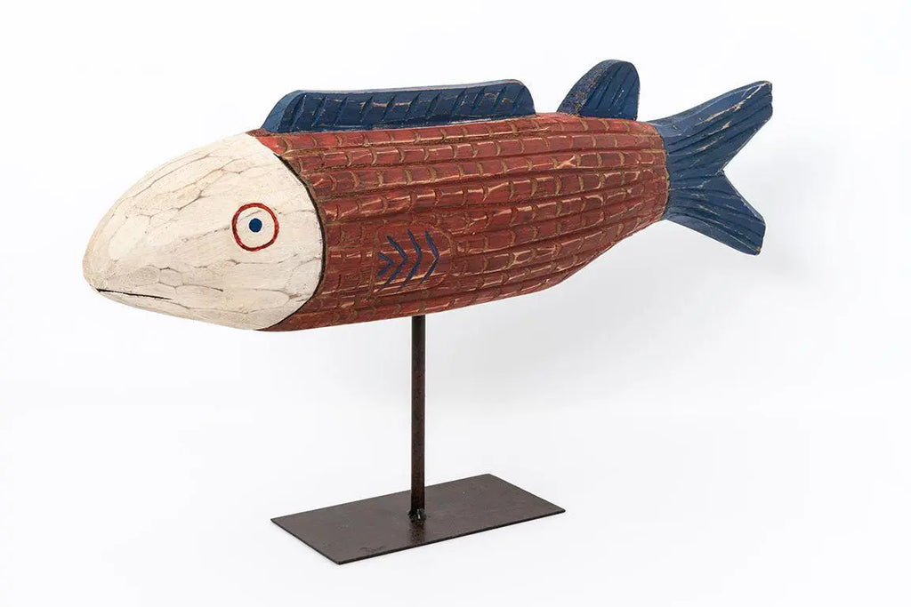 Fish carved in wood Batela