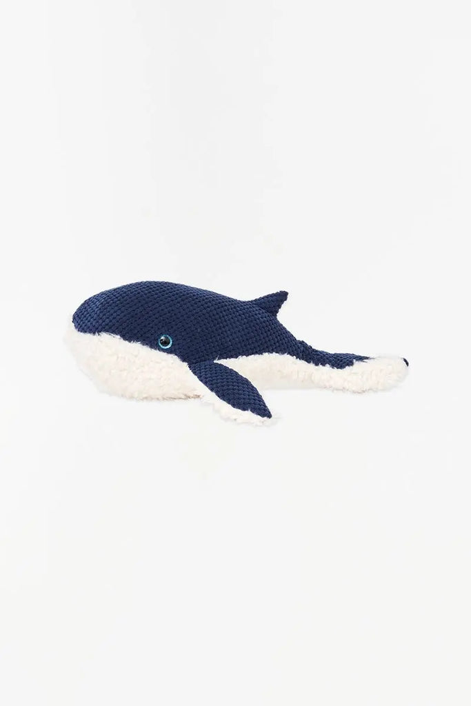 Peluche de ballena blanco y azul de 50 cm - D2274 Batela